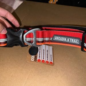 Arcadia trail dog collar reflective neoprine